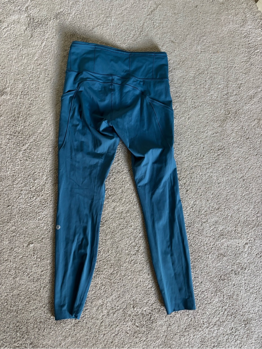 lululemon athletica Teal High-Rise Leggings